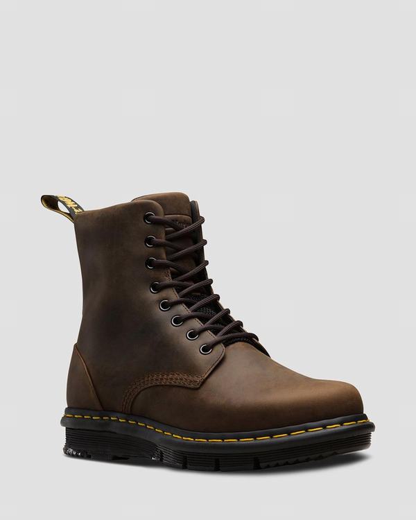 Dr Martens Dámské Kotníkové Boty Lexington Hnědé, CZ-827931